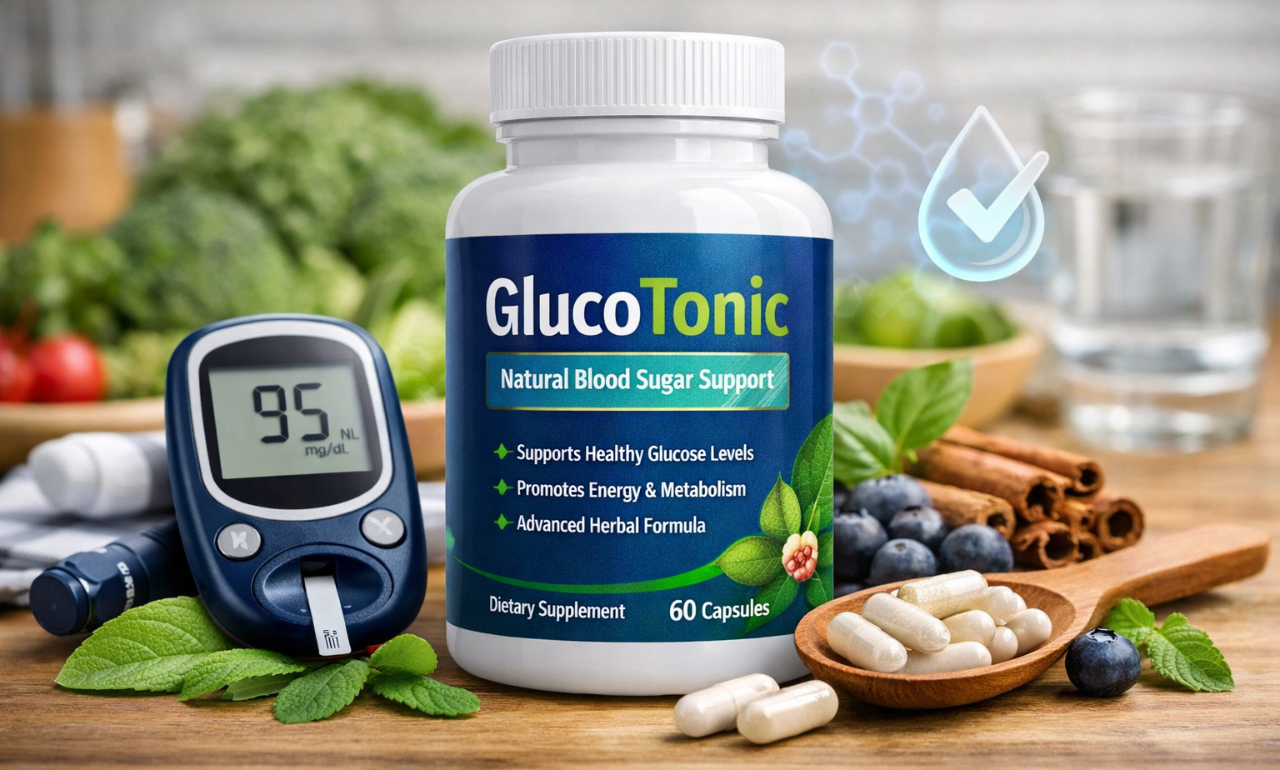 GlucoTonic for healthy blood sugar support